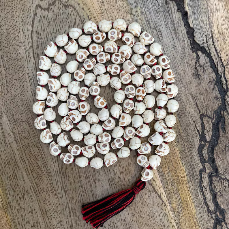 Authentic | Mund Mala (Skull Mala) | For Sadhana, Devotion & Spiritual Power